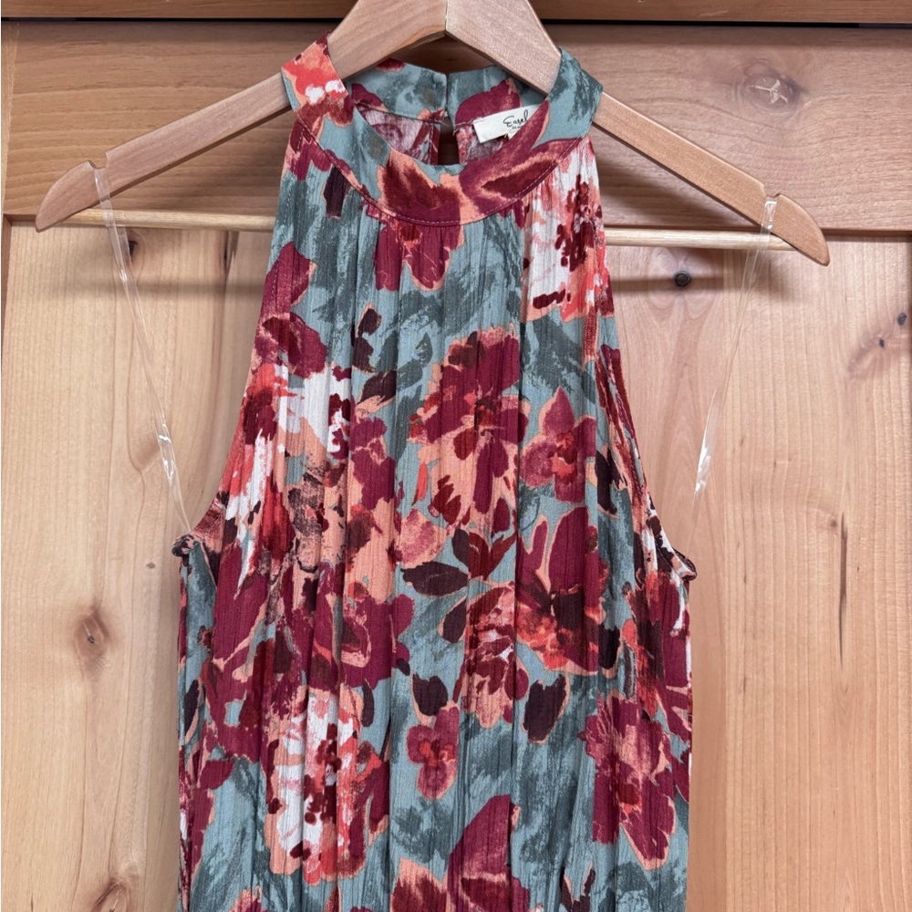 Floral Halter jumper